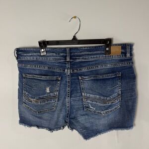 BKE Gabby Denim Distressed Blue Jean Shorts Distressed Size 32 Women’s